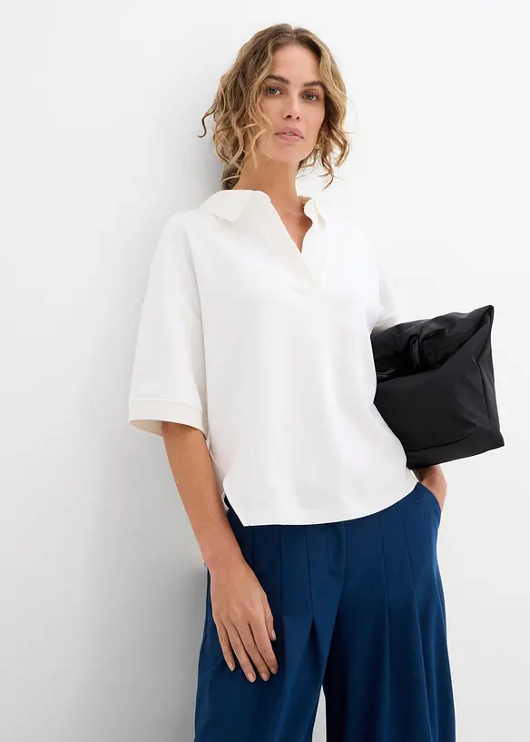 Poloshirt van katoen, bonprix
