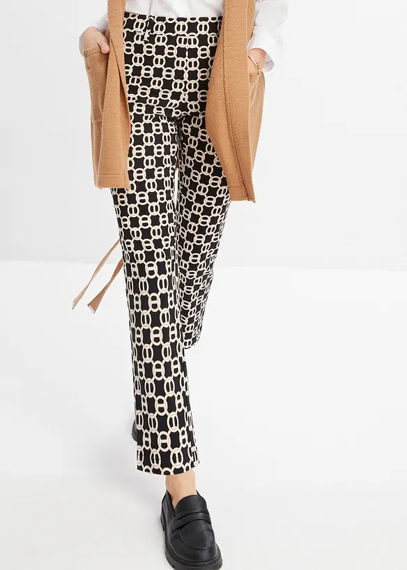 Bengaline stretch broek, bonprix