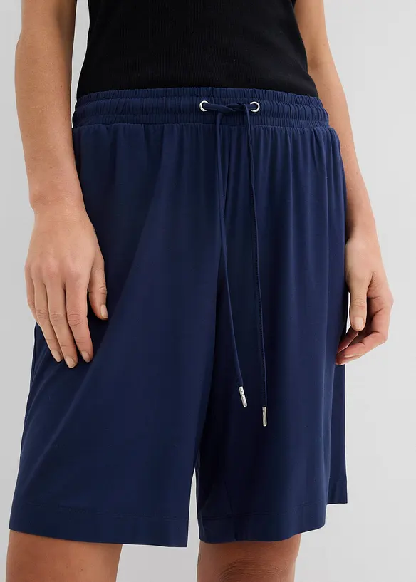 Jersey bermuda van soepele viscose, bonprix