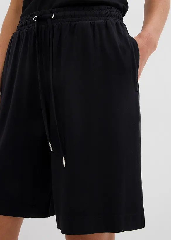 Jersey bermuda van soepele viscose, bonprix
