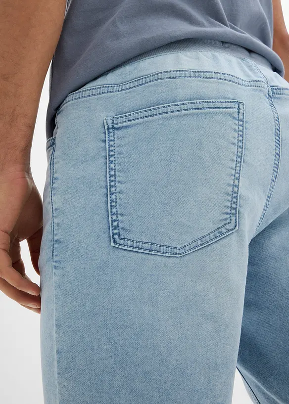 Instap jeans stretch bermuda regular fit, bonprix