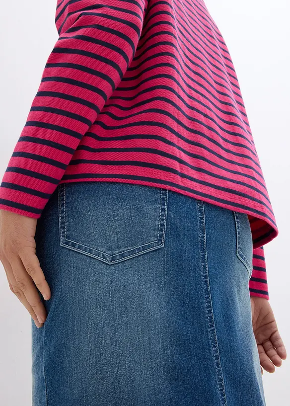 Sweater van gestructureerd materiaal, bonprix