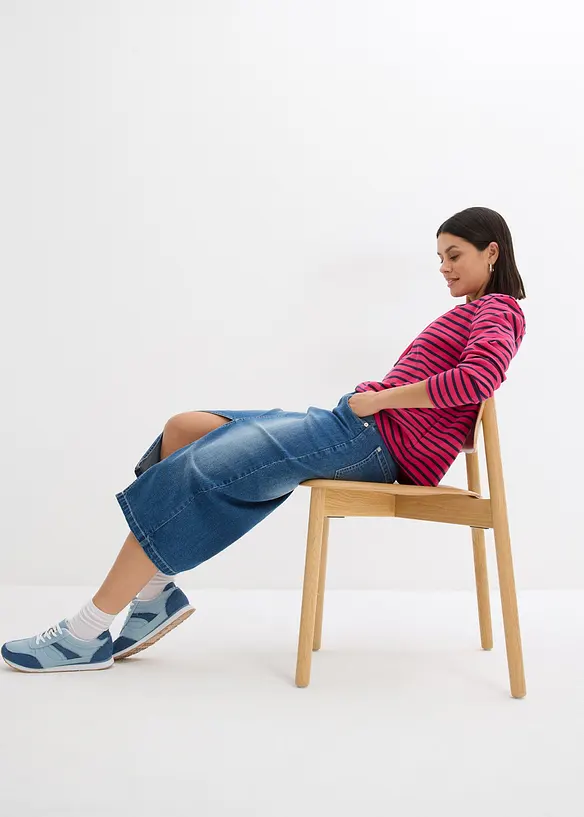 Sweater van gestructureerd materiaal, bonprix