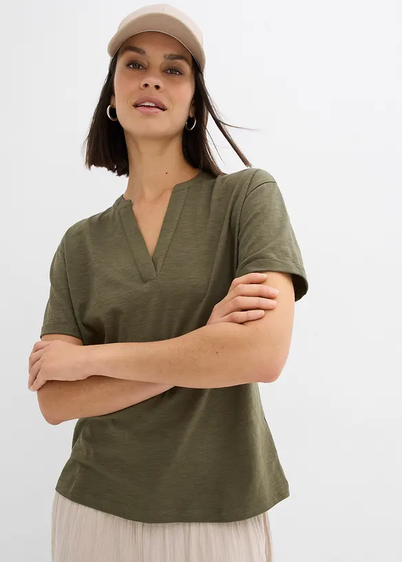 Shirt tuniek van biologisch katoen, bonprix