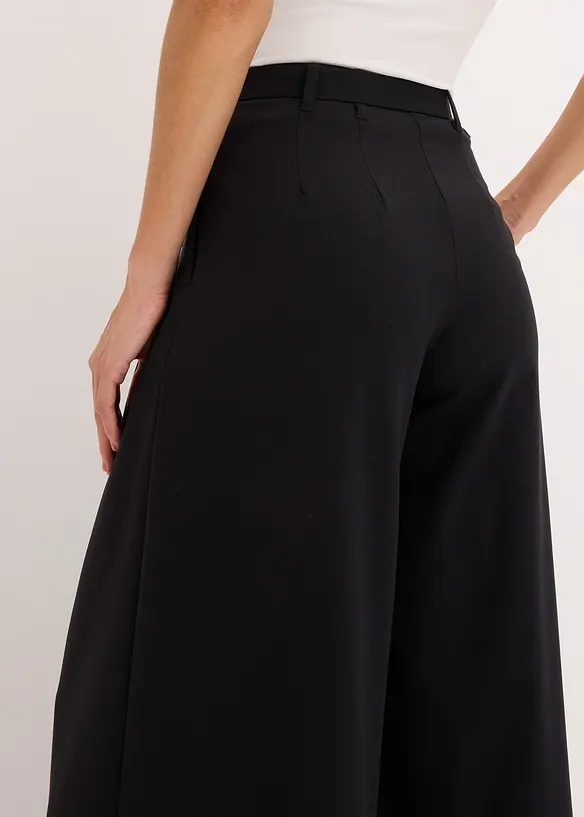 Bandplooibroek met riem (2-dlg. set), bonprix