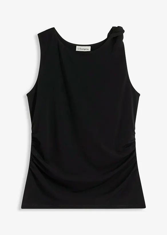Jersey top met twist, bonprix