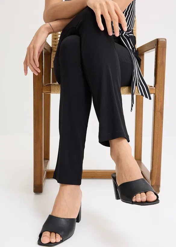 Gestreepte jersey jumpsuit, bonprix