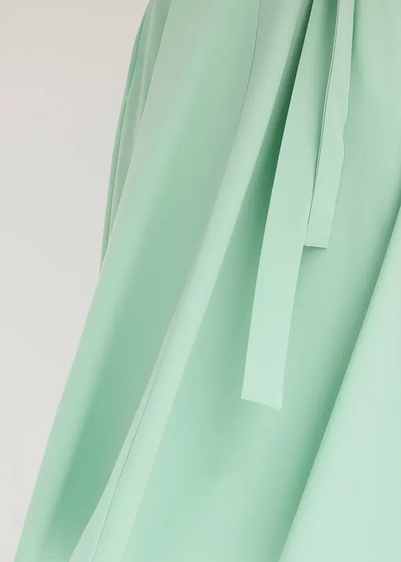 Maxi rok met satijnglans, bonprix