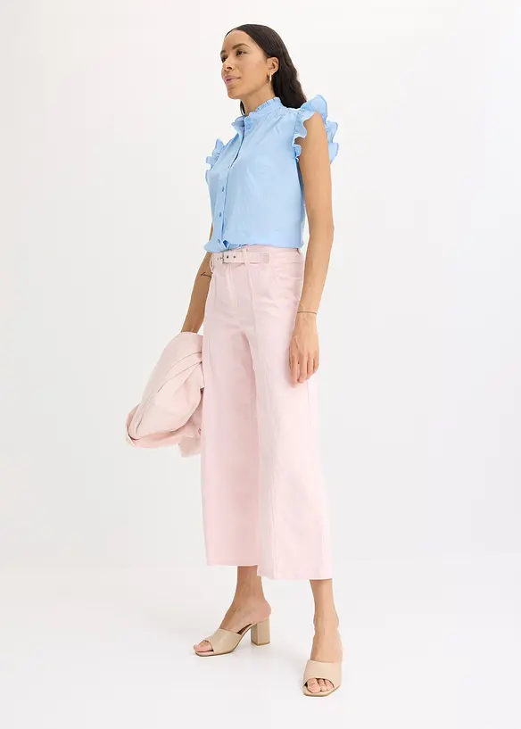 Licht blouse zonder mouwen, bonprix