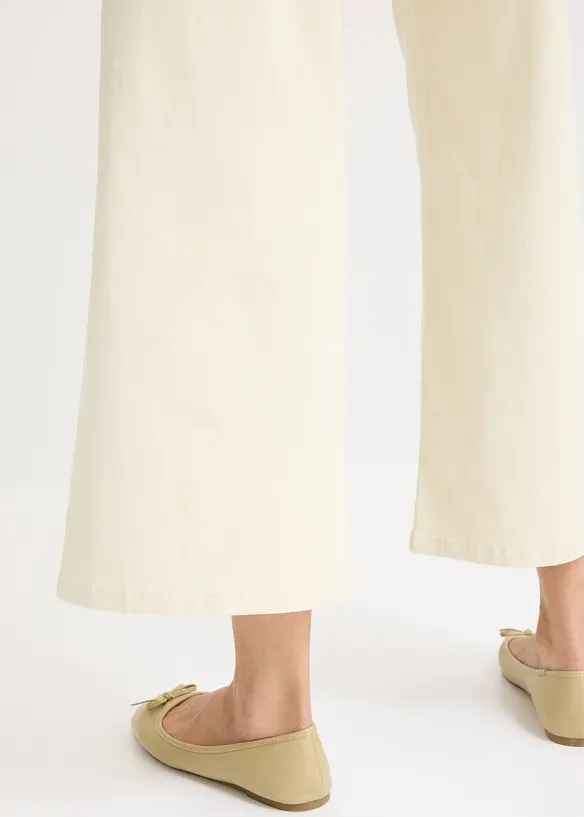 Lichte twill broek, bonprix