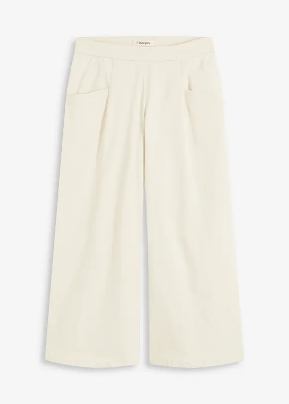 Lichte twill broek, bonprix
