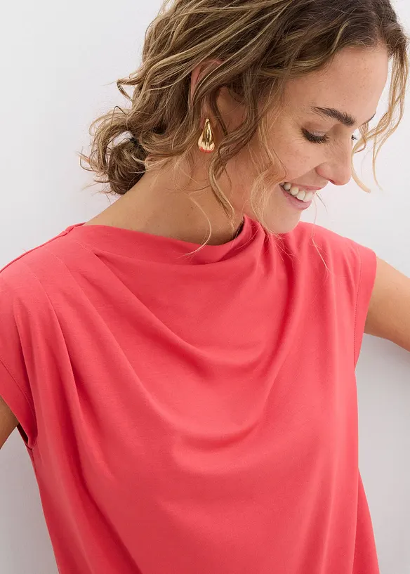 Shirt van een zachte viscosemix, bonprix