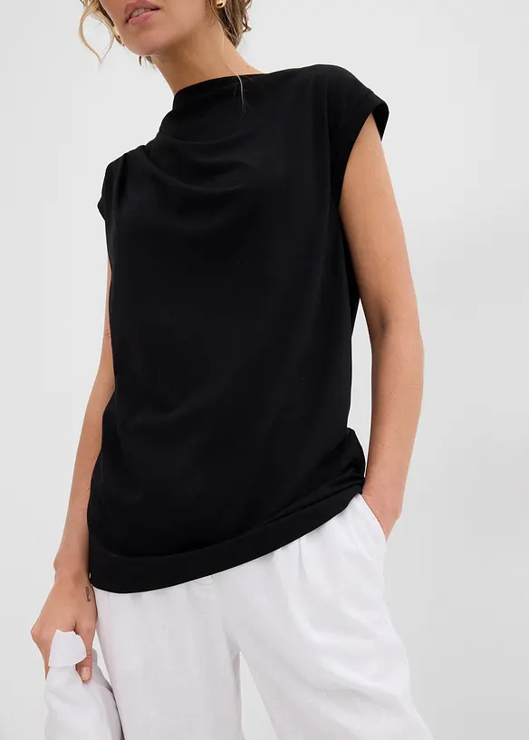 Shirt van een zachte viscosemix, bonprix
