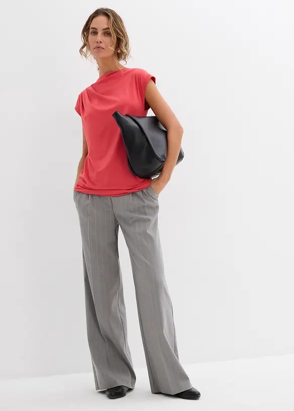 Shirt van een zachte viscosemix, bonprix