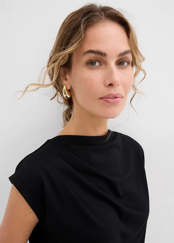 Shirt van een zachte viscosemix, bonprix
