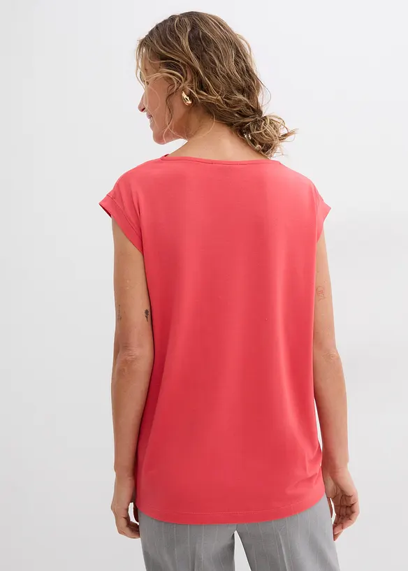 Shirt van een zachte viscosemix, bonprix