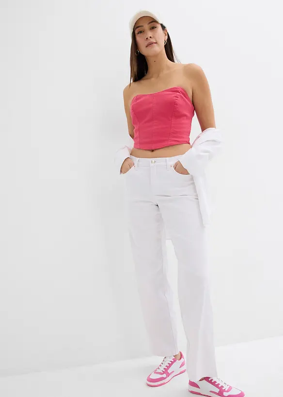 Korset blousetop, bonprix