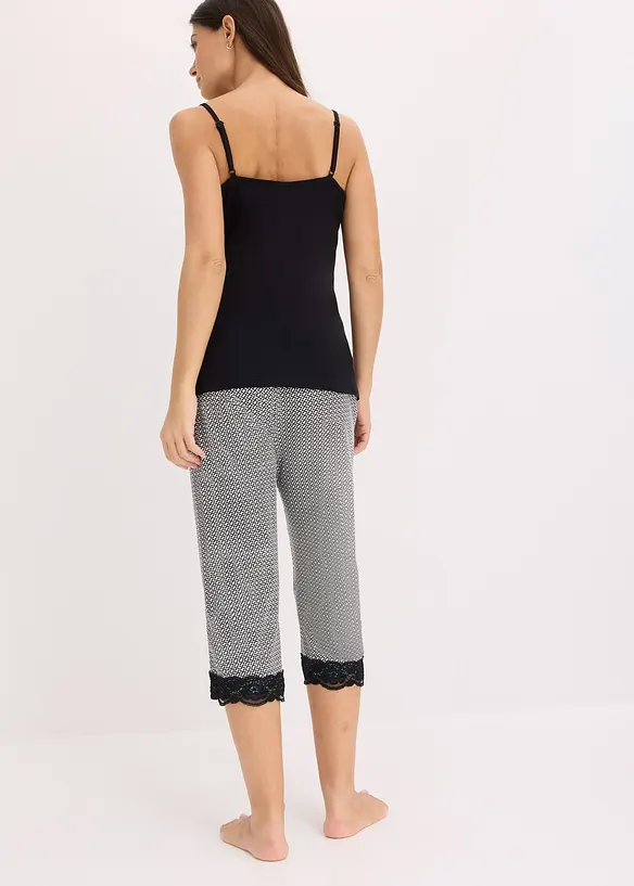 Capri pyjama met spaghettibandjes, bonprix