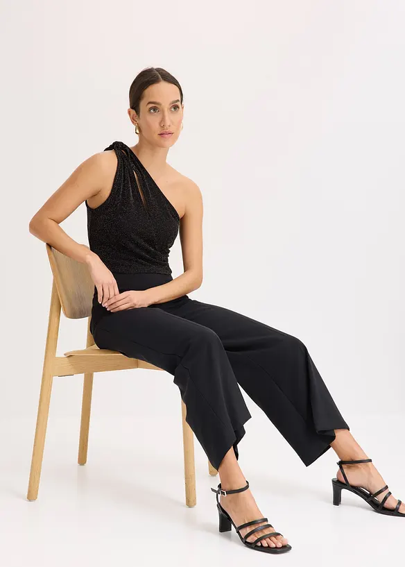 Top met one shoulder twist, bonprix