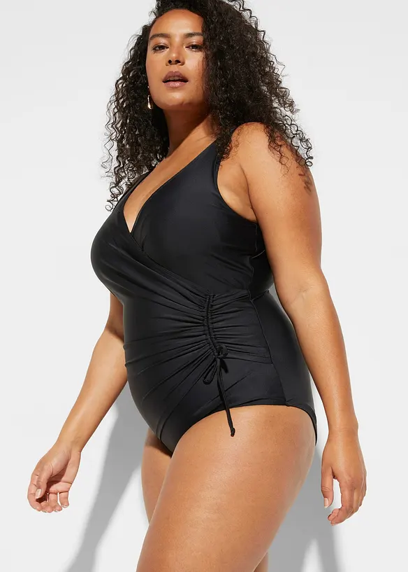 Corrigerend badpak met rimpels, licht corrigerend, bonprix