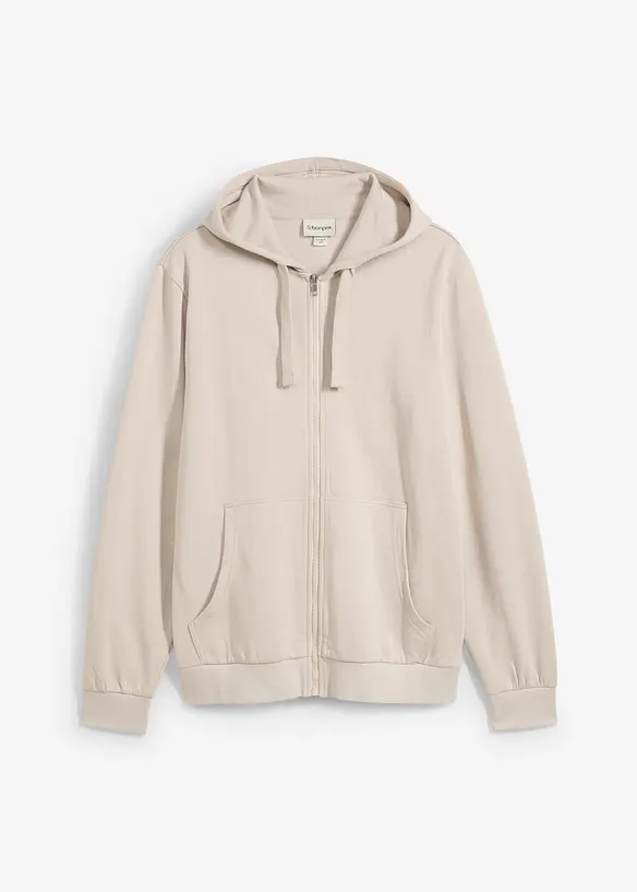 Hoodie met ritssluiting, bonprix