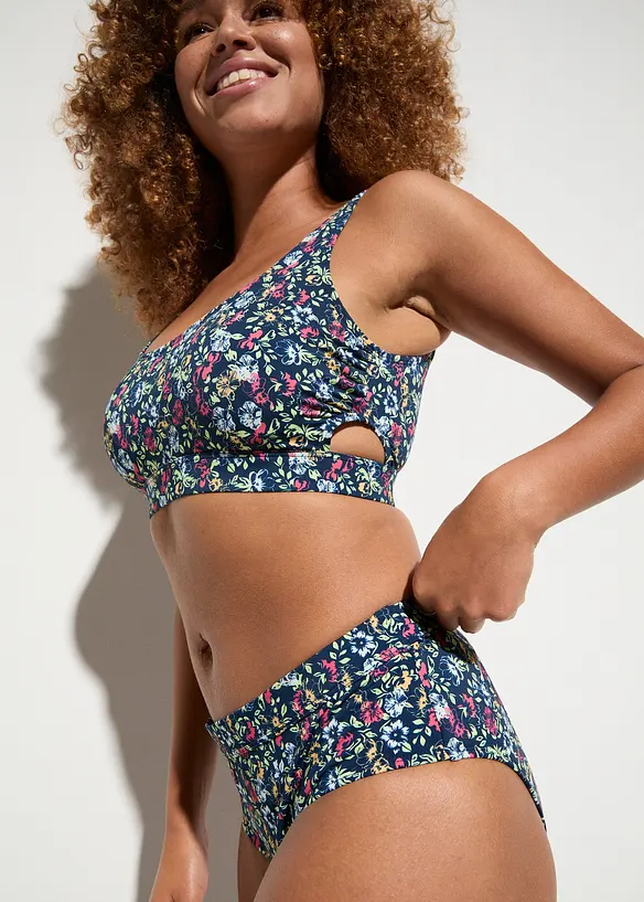 Bralette bikini met gerecycled polyamide (2-dlg. set), bonprix