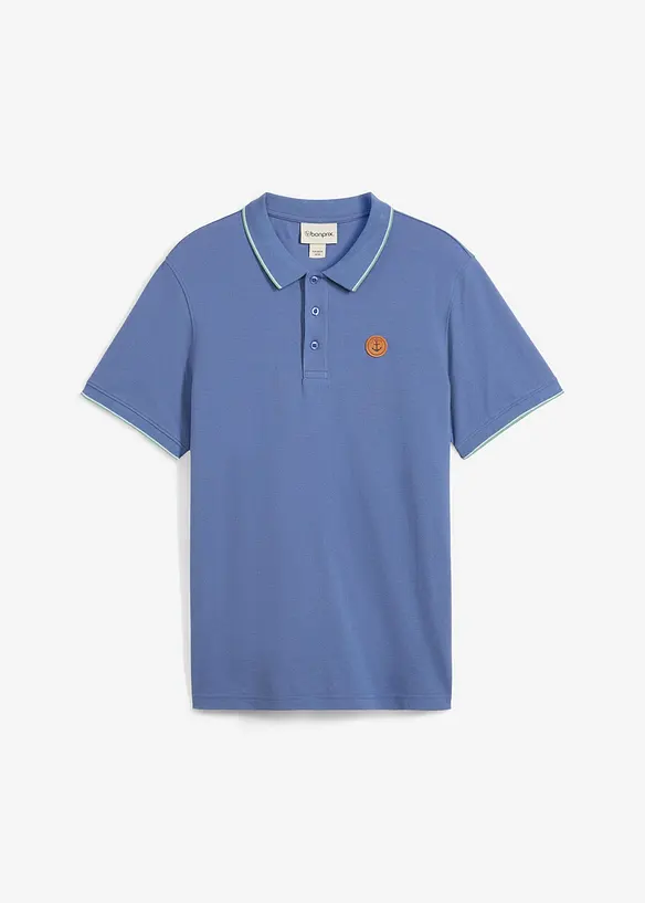 Piqu&eacute;-poloshirt van biologisch katoen, bonprix
