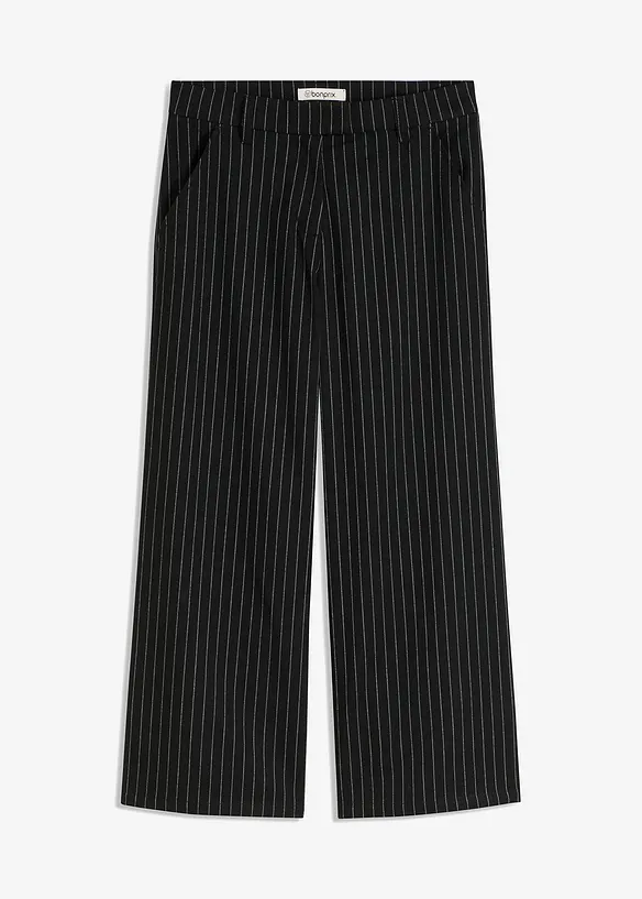Culotte met krijtstrepen, bonprix