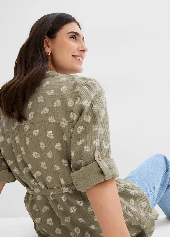 Zwangerschapsblouse van mousseline, bonprix