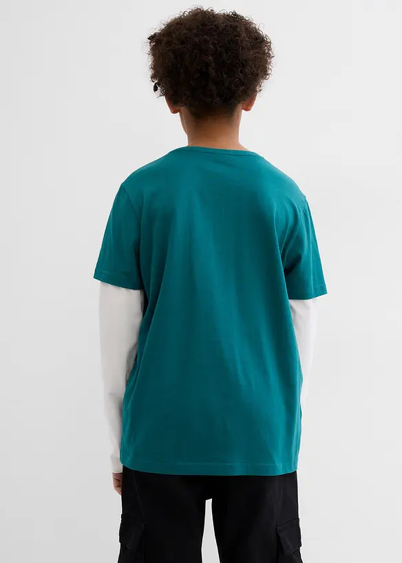 2-in-1 longsleeve van katoen, bonprix