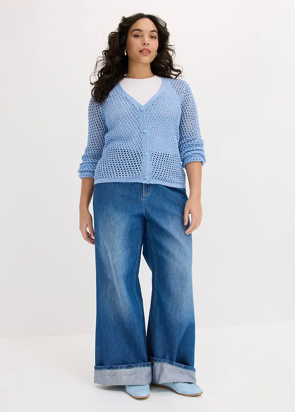 Ajour vest, bonprix