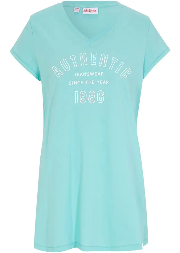 Longshirt van biologisch katoen, bonprix