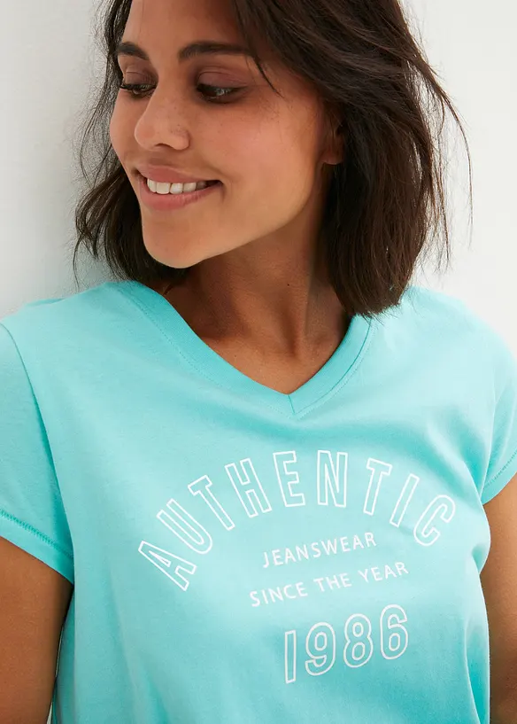Longshirt van biologisch katoen, bonprix