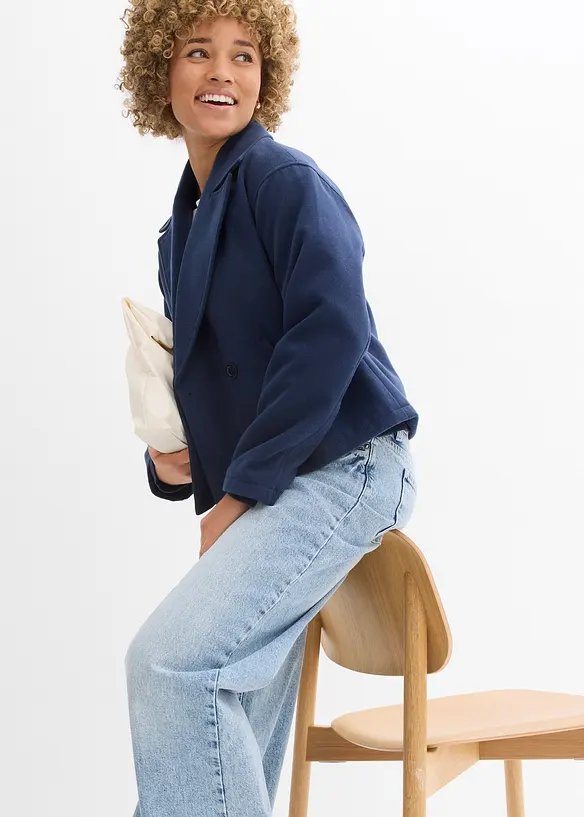 Peacoat in wol-look, bonprix