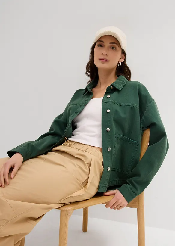 Blousejas van katoen, bonprix