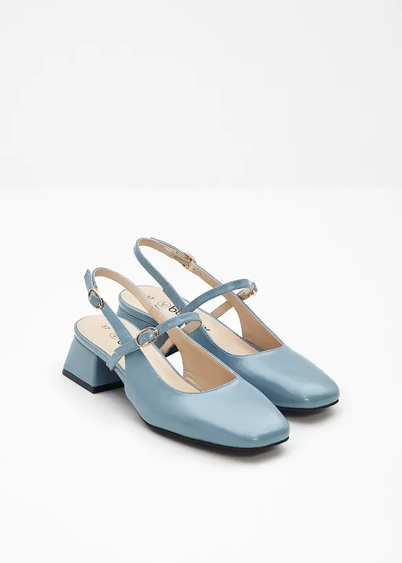 Slingback pumps met riempje, bonprix