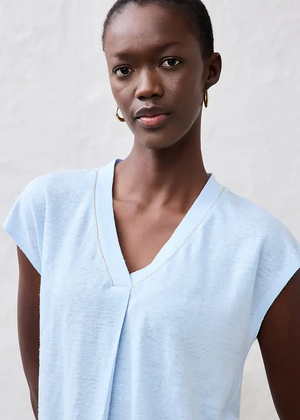 T-shirt van puur linnen, bonprix