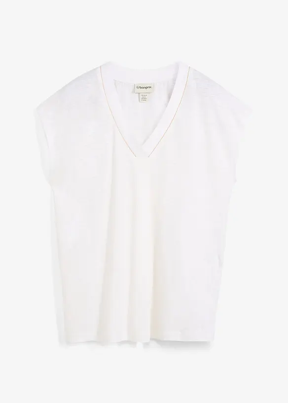 T-shirt van puur linnen, bonprix