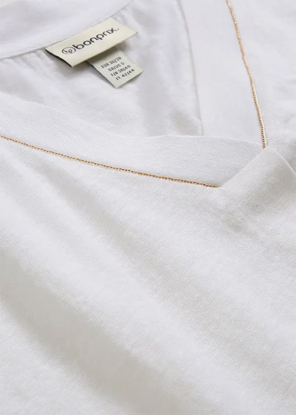 T-shirt van puur linnen, bonprix