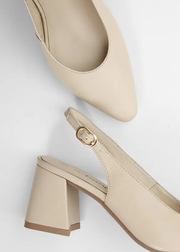 Leren pumps, bonprix