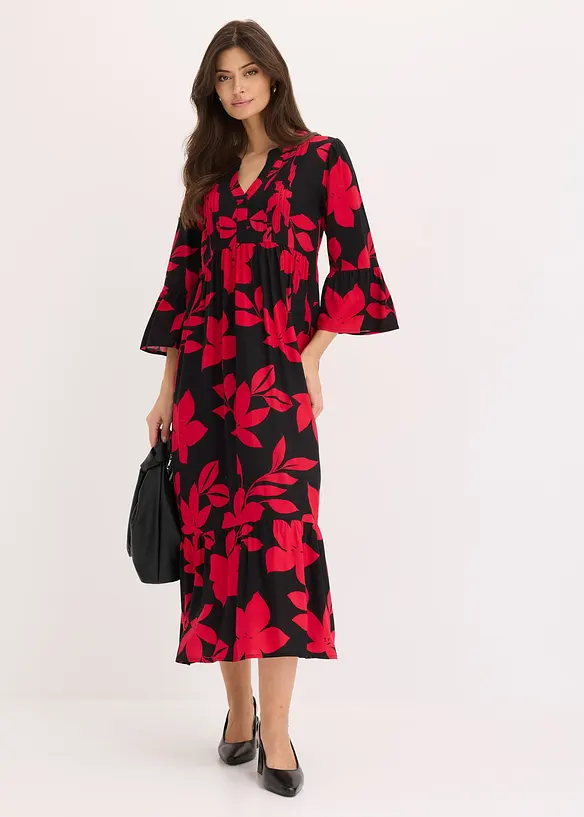 Maxi jurk van viscose, bonprix
