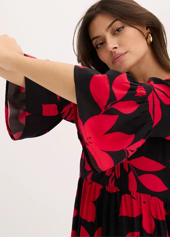 Maxi jurk van viscose, bonprix