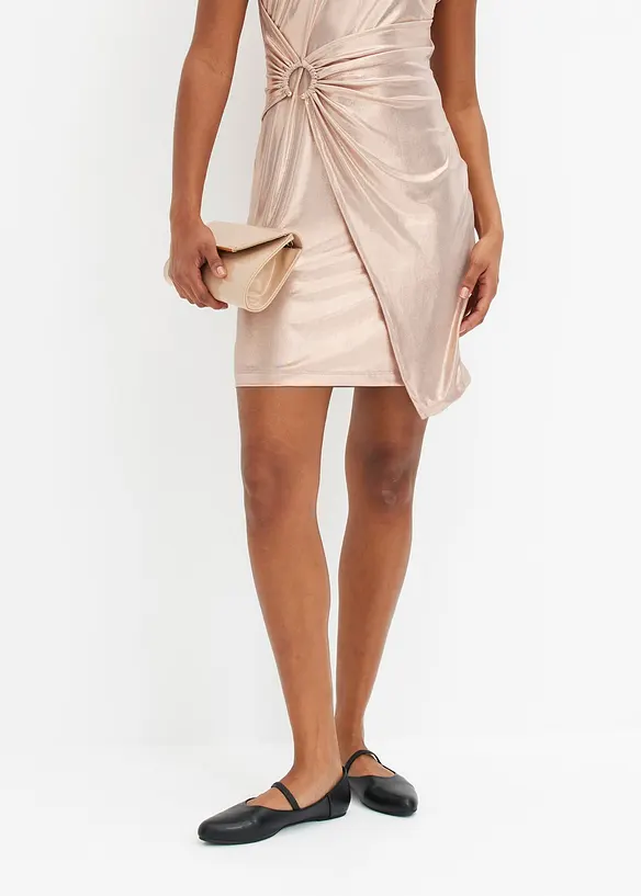 Mini jurk met decoratieve gesp, bonprix