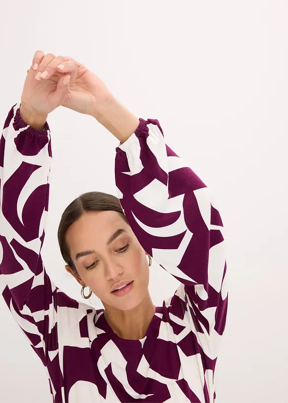 Jersey jurk van zachte viscosemix, bonprix