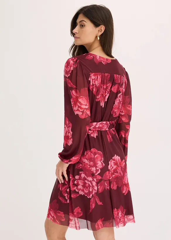 Mini jurk van mesh, bonprix