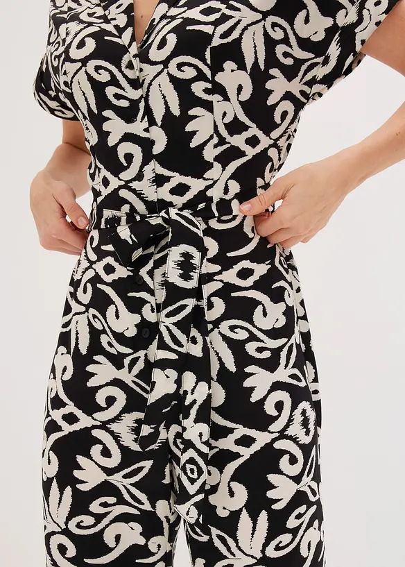 Jumpsuit van prachtig satijn, bonprix