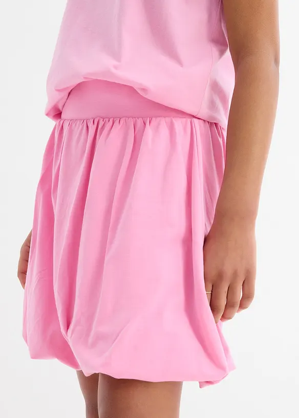 Ballonrok van een elastische katoenmix, bonprix