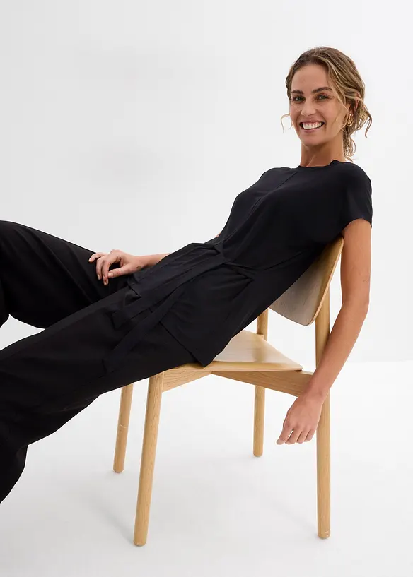 Shirt van zachte viscosemix, bonprix