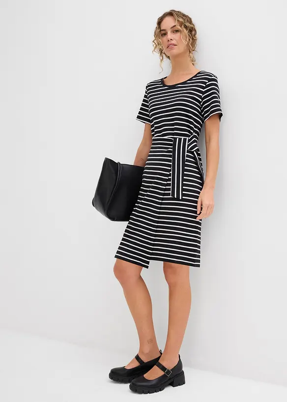 Jersey jurk van puur katoen, bonprix