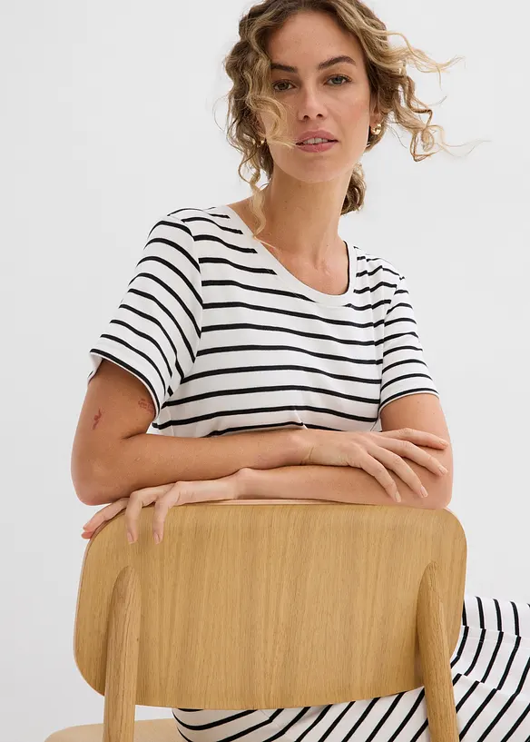 Jersey jurk van puur katoen, bonprix